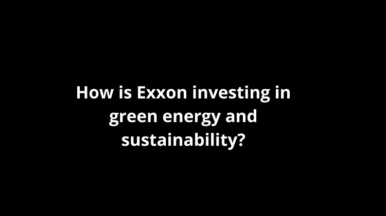 Exxon Green Energy