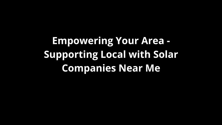 Solar Companies Near Me