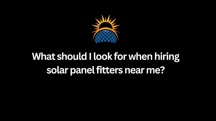 Solar Panel Fitters Near Me